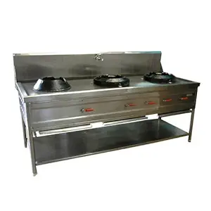 3 Burner Chinese Range