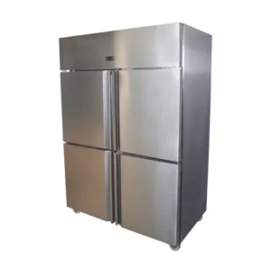 Stainless Steel Silver Refrigerator